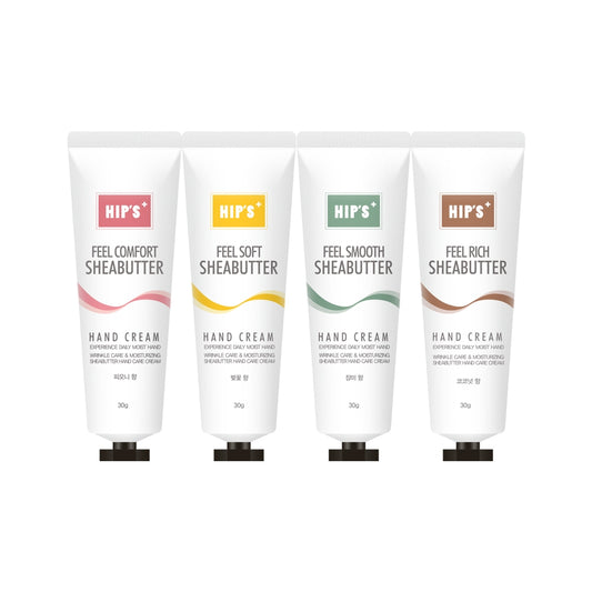 HIP'S 乳油木果護手霜 4款套組